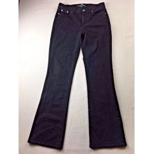 Ralph Lauren Women's Black Boot Cut Jeans